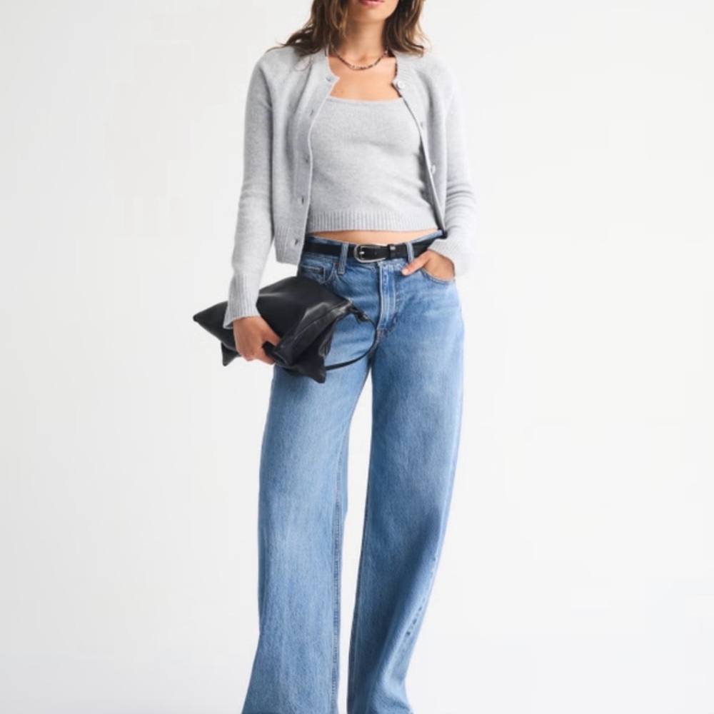 Abercrombie & Fitch Blue Flare Jeans